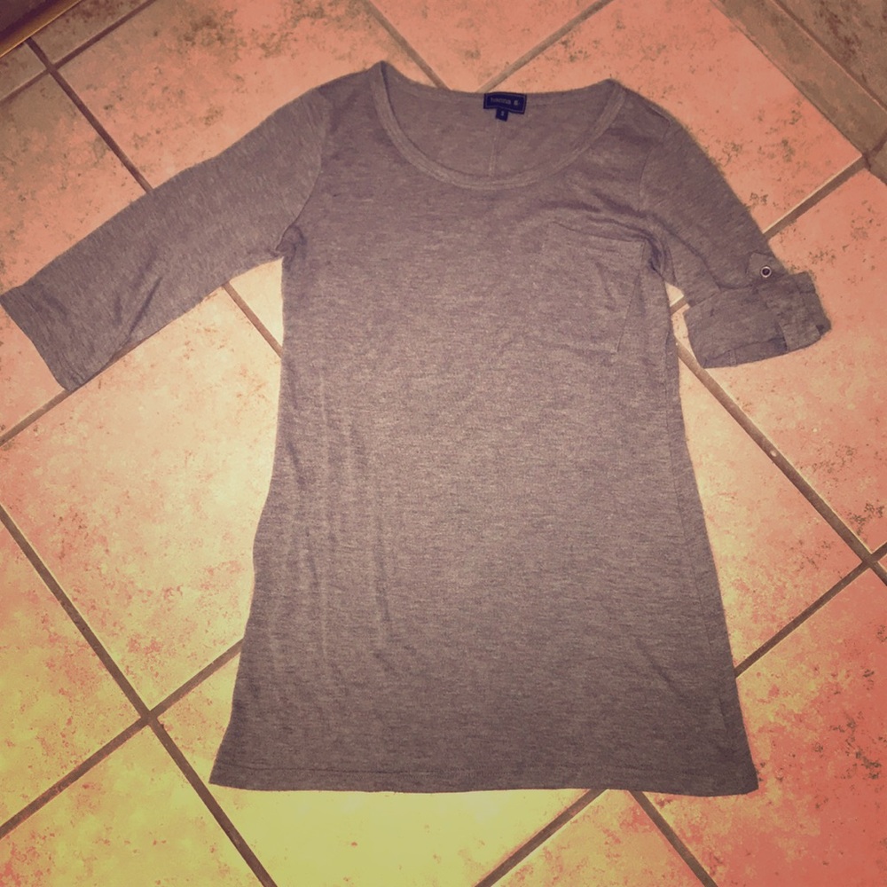 Gray tunic